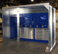 EBM Booth With Door